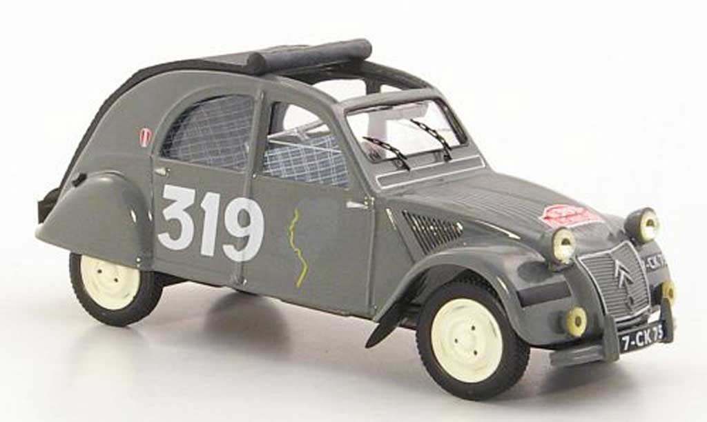 Citroen 2CV 1/43 IXO No.319 M.Bernier / J.Duvey Rally Monte Carlo 1954 diecast model cars
