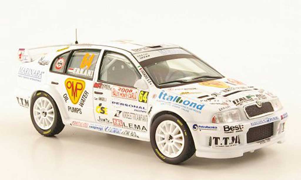 Skoda Octavia 1/43 IXO WRC No.64 Rally Monte Carlo 2008 diecast model cars