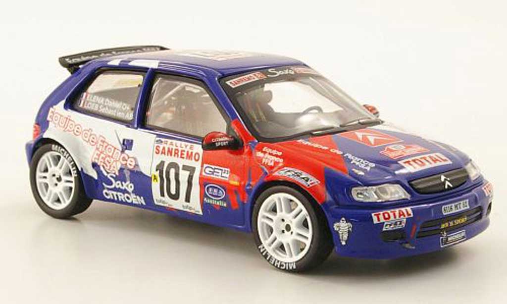 Citroen Saxo Kit Car 1999 1/43 IXO Kit Car 1999 No.107 Rally Sanremo diecast model cars