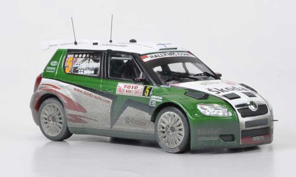 Skoda Fabia S2000 1/43 IXO S2000 No.5 Hanninen/Markkula Rally Monte Carlo 2010 diecast model cars