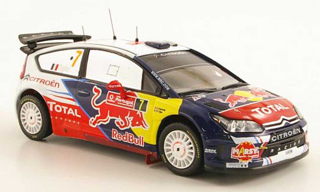 Citroen C4 WRC 2010 1/43 IXO WRC 2010 No.7 Total / Red Bull Rally Portugal diecast model cars