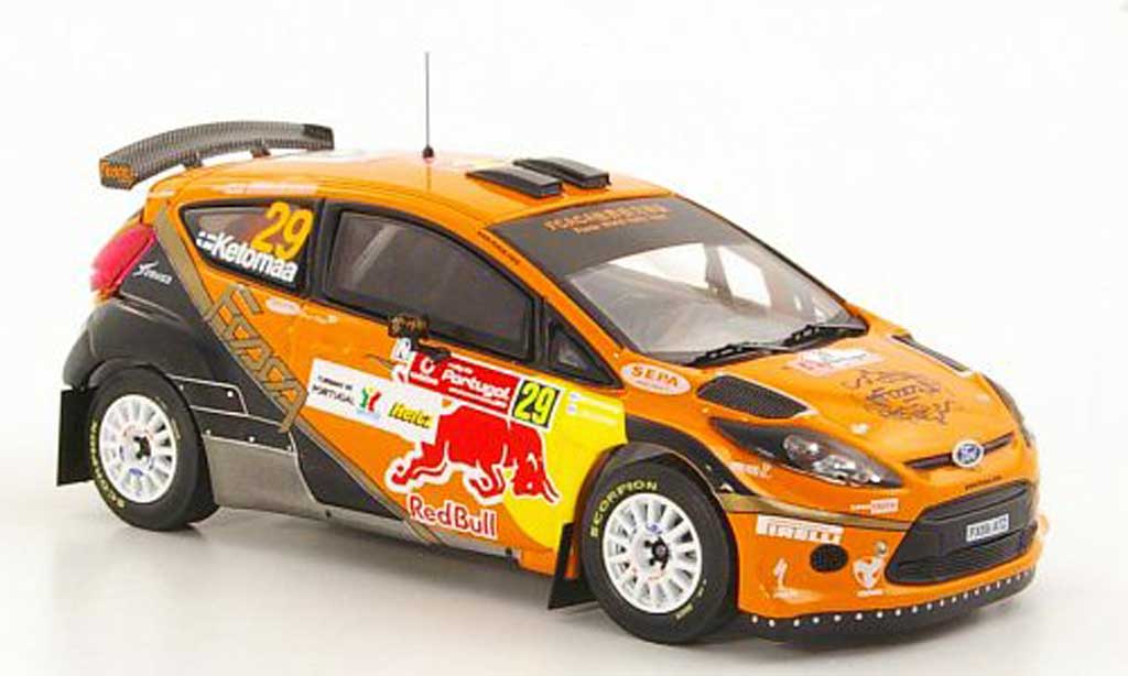 Ford Fiesta S2000 1/43 IXO S2000 No.29 J.Ketomaa / M.Stenberg S-WRC Rally Portugal 2010 diecast model cars
