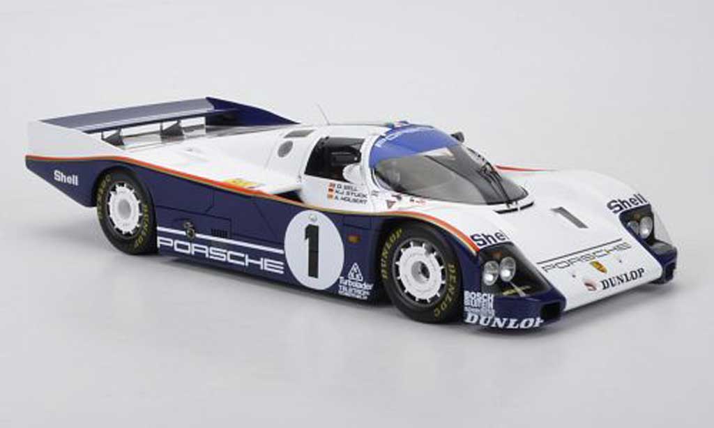 Porsche 962 1986 1/18 Spark 1986 C No.1 rojohmans D.Bell/A.Holbert/H.J.Stuck 24h Le Mans diecast model cars
