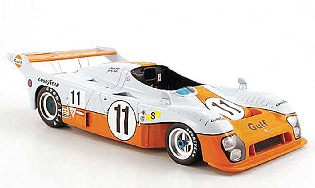 Mirage GR8 1/18 Spark No.11 Gulf J.Ickx/D.Bell 24h Le Mans 1975 diecast model cars