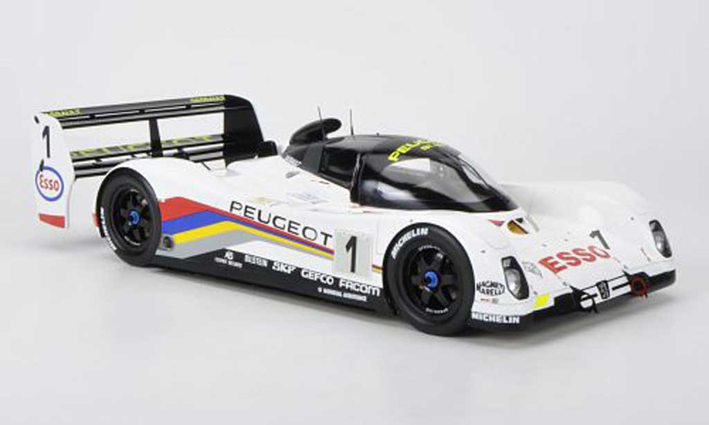 Peugeot 905 1992 1/18 Spark 1992 No.1 D.Warwick / Y.Dalmas / M.Jaussaud 24h Le Mans diecast model cars