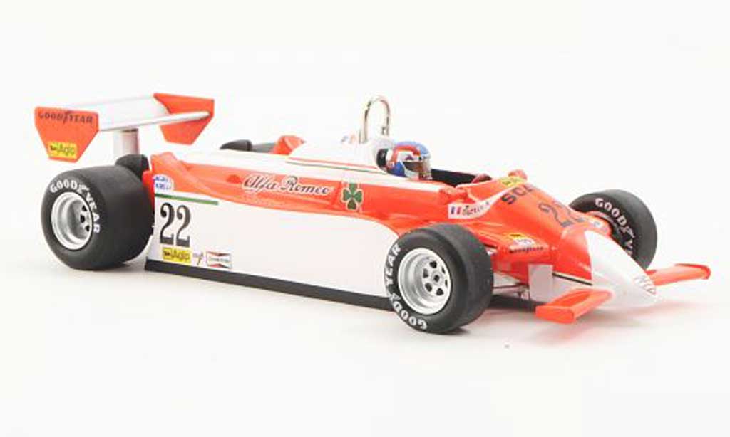Alfa Romeo 179 1980 1/43 Spark 1980 No.22 Marlboro P.Depailler GP Monaco 1980 diecast model cars
