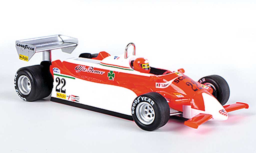 Alfa Romeo 179 1980 1/43 Spark 1980 No.22 Marlboro V.Brambilla GP Holland 1980 diecast model cars