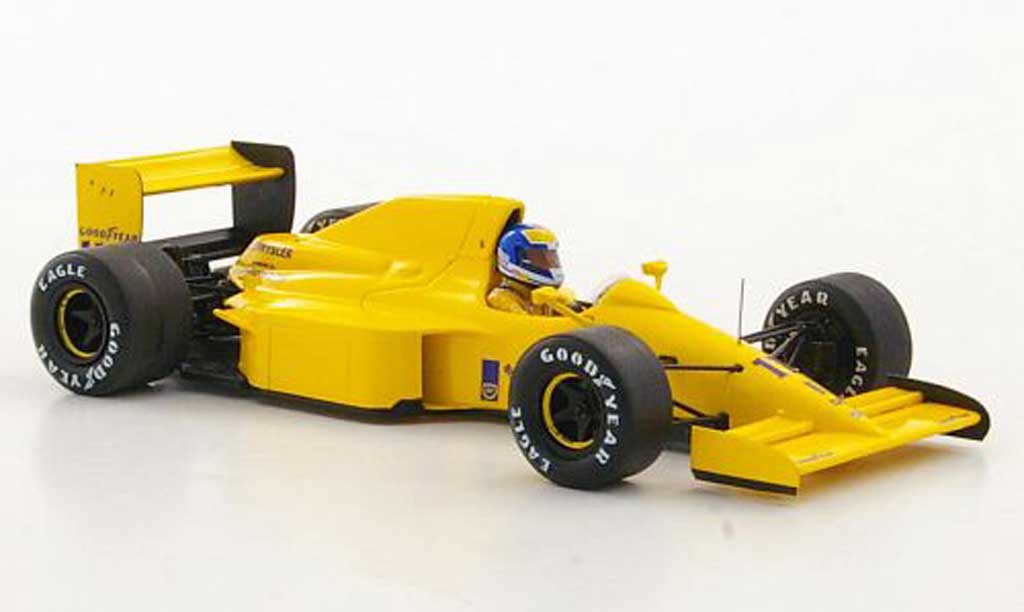 Lotus F1 1990 1/43 Spark 1990 102 No.11 Camel D.Warwick GP Belgien diecast model cars
