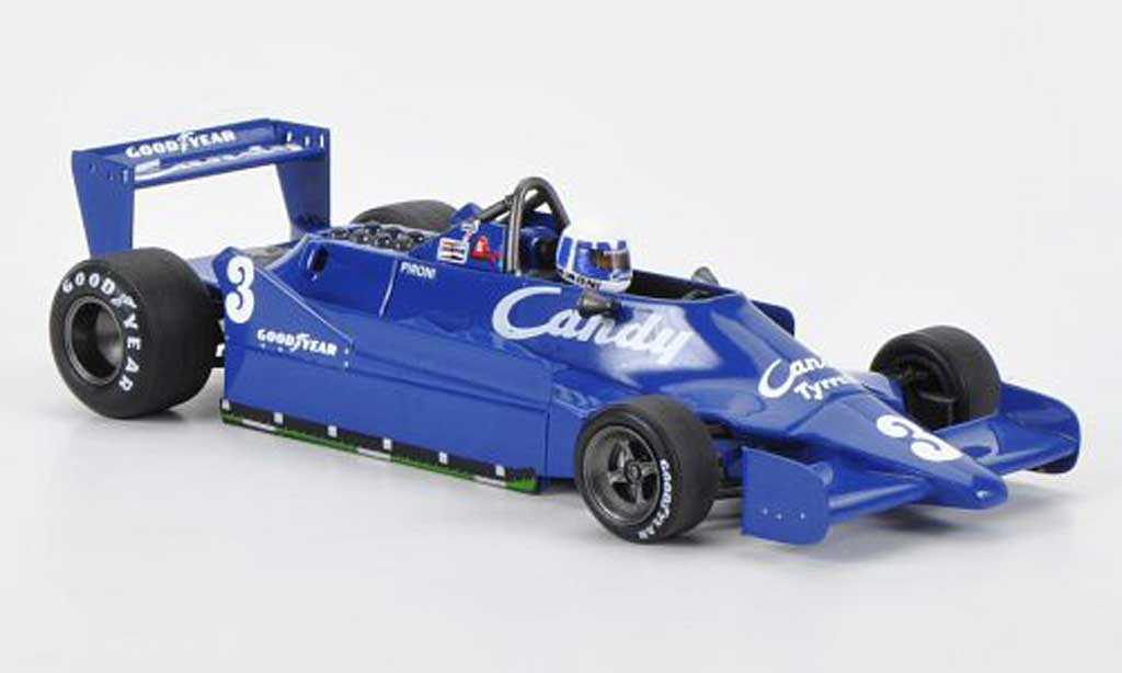 Tyrrell 009 1/43 Spark No.3 Candy D.Pironi GP Belgien 1979 diecast model cars