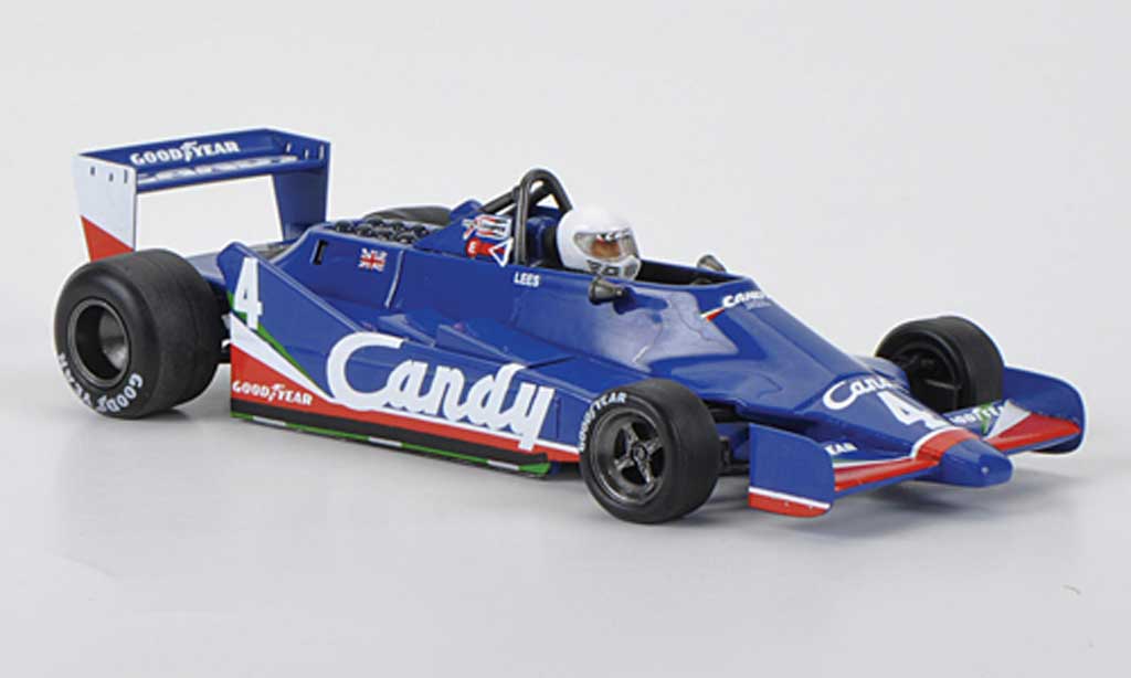 Tyrrell 009 1/43 Spark No.4 Candy G.Lees GP Deutschland 1979 diecast model cars