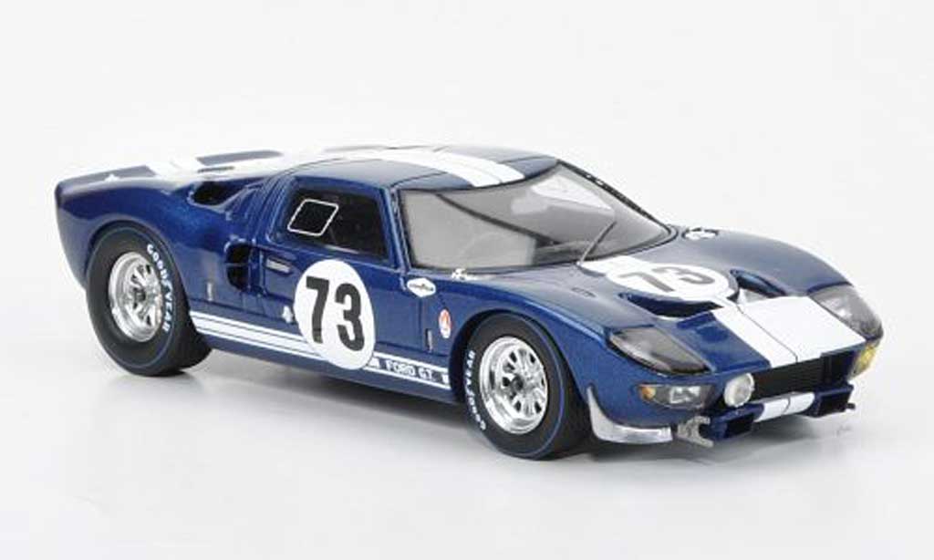 Ford GT40 1/43 Spark GT 40 No.73 K.Miles/L.Ruby 12h Daytona Continental 1965 diecast model cars
