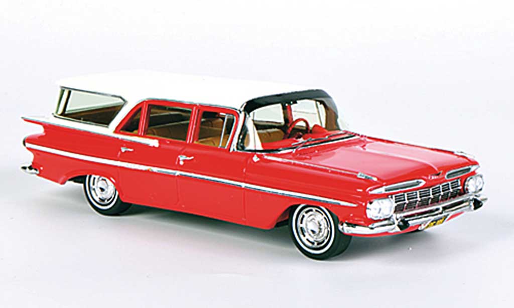 Chevrolet Impala 1959 1/43 Spark 1959 Station Wagon red/white 1959 diecast model cars