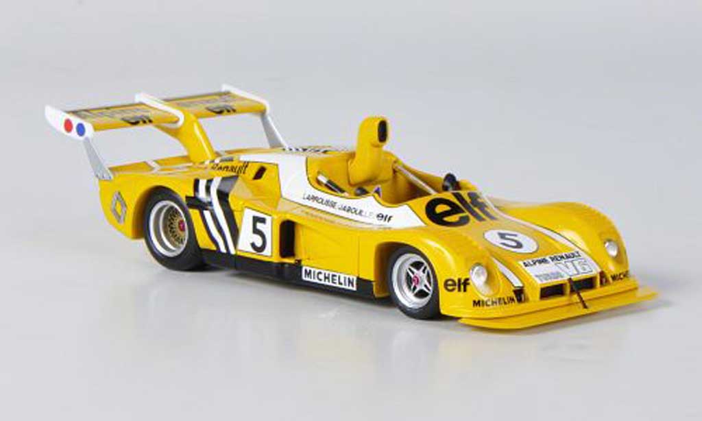 Alpine A441 1/43 Spark Turbo No.5 Mugello 1975 diecast model cars