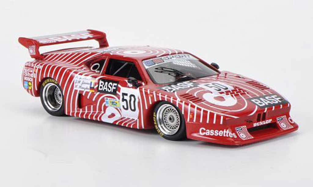 Bmw M1 1981 1/43 Spark 1981 No.50 BASF J-P.Jarier/H.Henzler/H.-J.Stuck 24h Le Mans diecast model cars