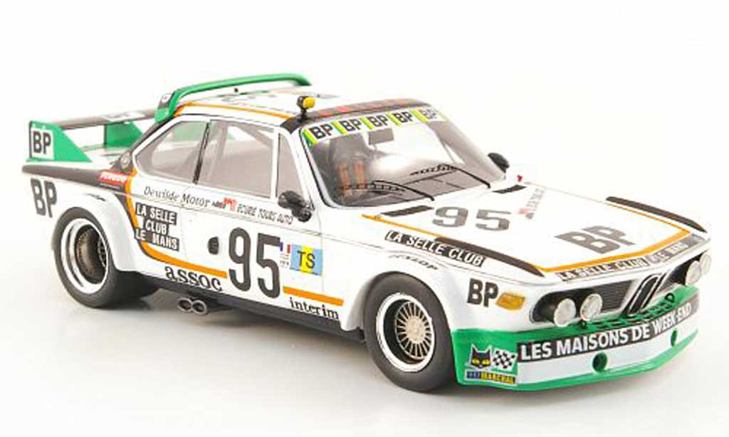 Bmw 3.0 CSL 1/43 Spark CSL Gruppe 2 No.95 BP 24h Le Mans 1976 diecast model cars