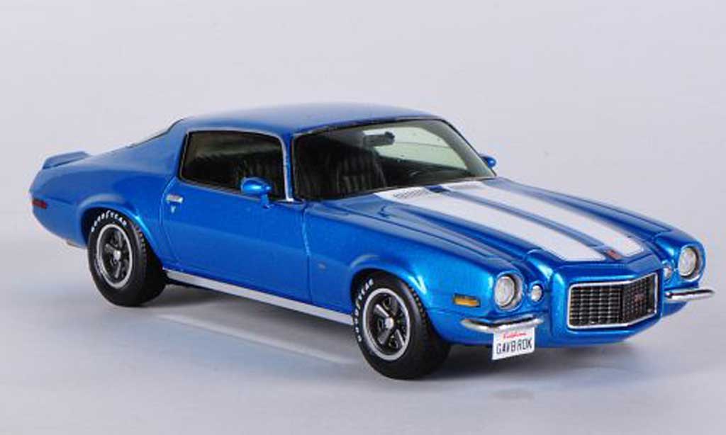 Chevrolet Camaro Z28 1/43 Spark Z28 blue/white 1970 diecast model cars