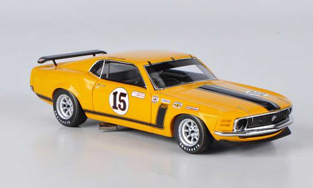 Ford Mustang 1970 1/43 Spark 1970 Boss 302 No.15 Parnelli Jones Trans-Am diecast model cars