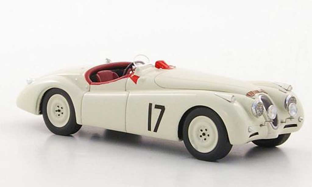 Jaguar XK 120 1/43 Spark 120 No.17 L.Johnson / B.Hadley 24h Le Mans 1950 diecast model cars