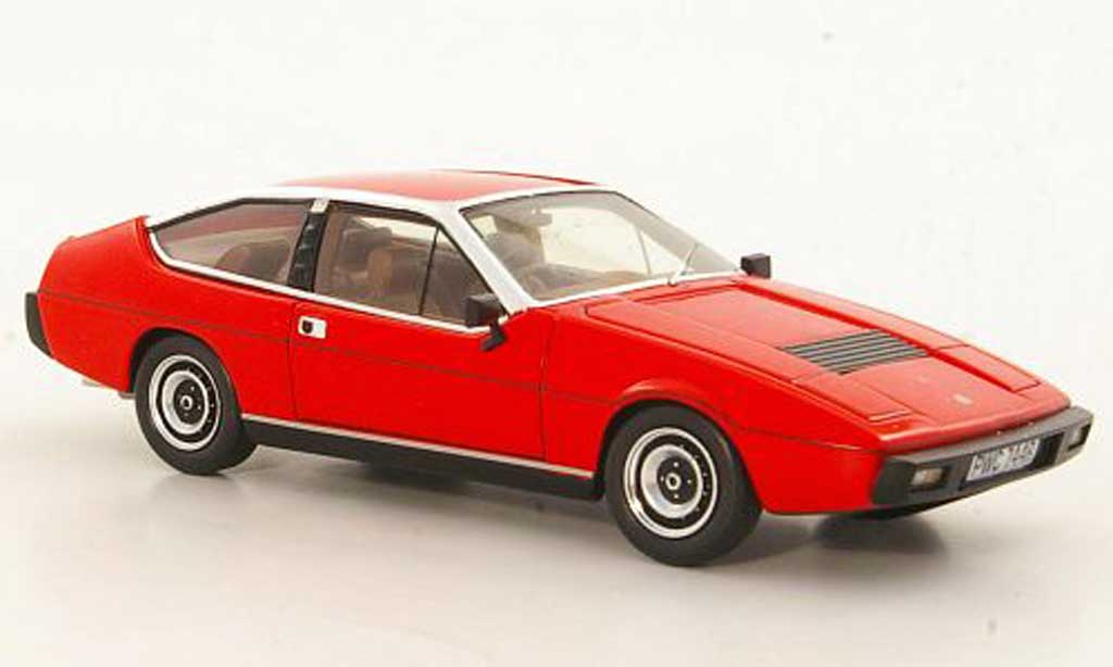 Lotus Eclat 1/43 Spark S1 red 1975 diecast model cars