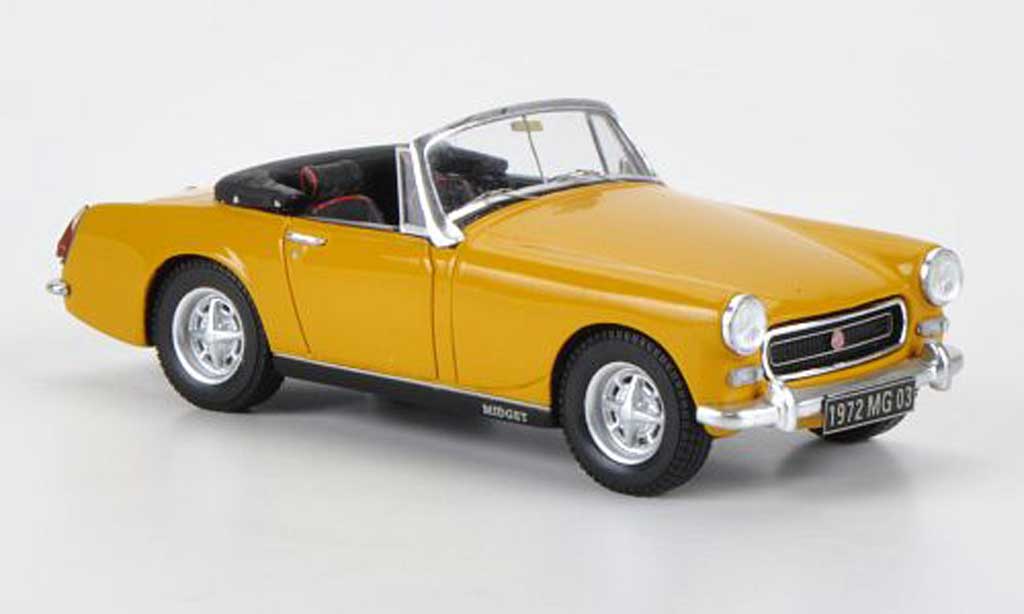 MG Midget 1972 1/43 Spark 1972 MK III yellow diecast model cars