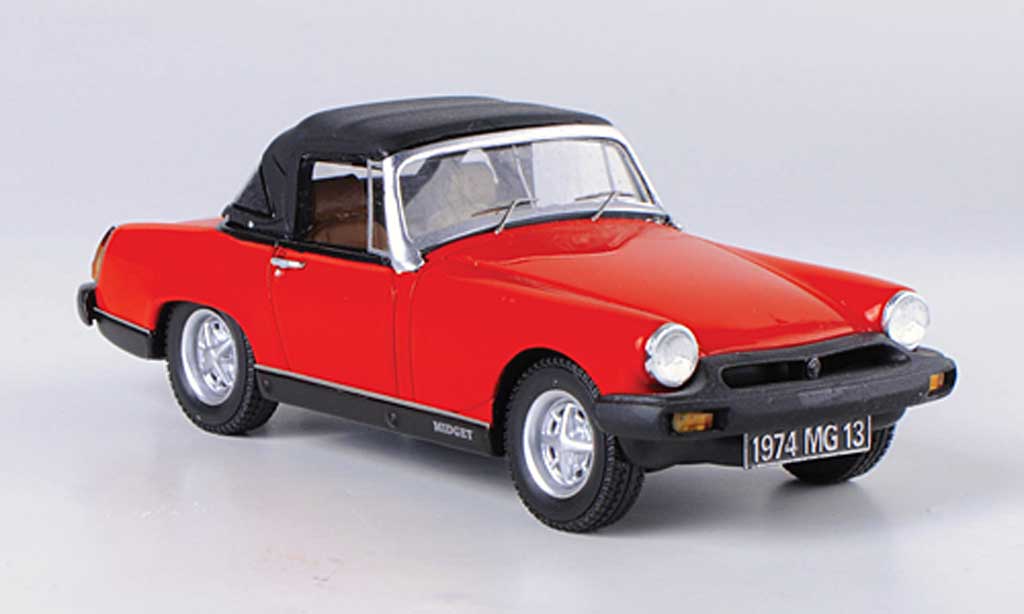 MG Midget 1974 1/43 Spark 1974 1500 red/black diecast model cars