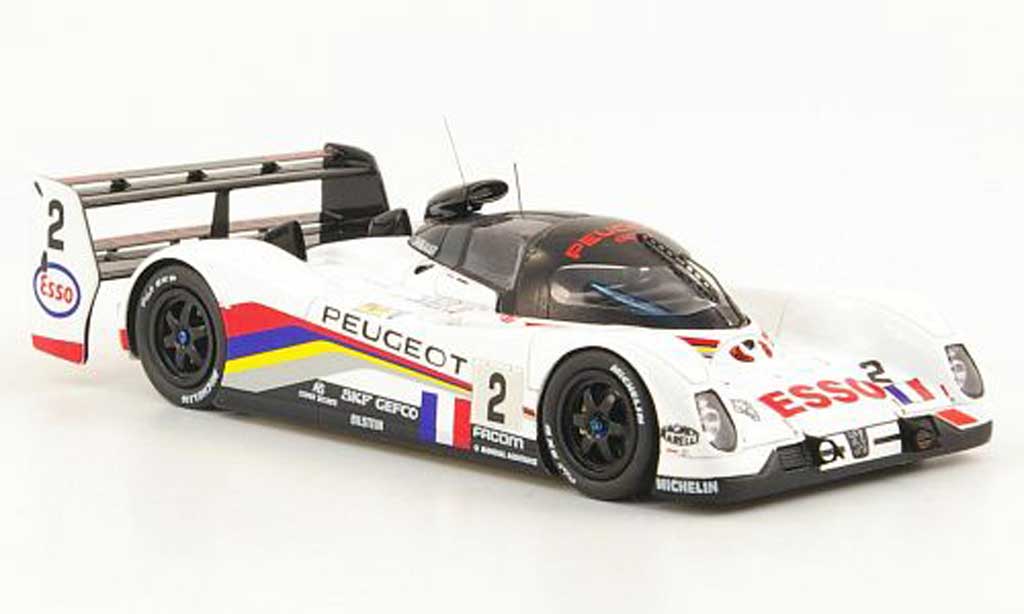 Peugeot 905 1993 1/43 Spark 1993 EV1 Ter No.2 Esso 24h Le Mans diecast model cars