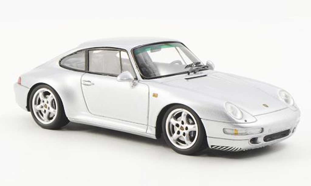 Porsche 993 Carrera 1/43 Spark Carrera 2S grey 1994 diecast model cars