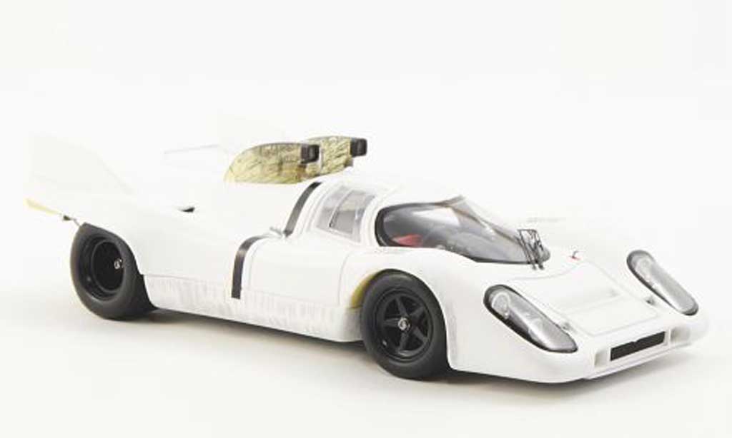 Porsche 917 1971 1/43 Spark 1971 white mit Schnorcufteinlass diecast model cars