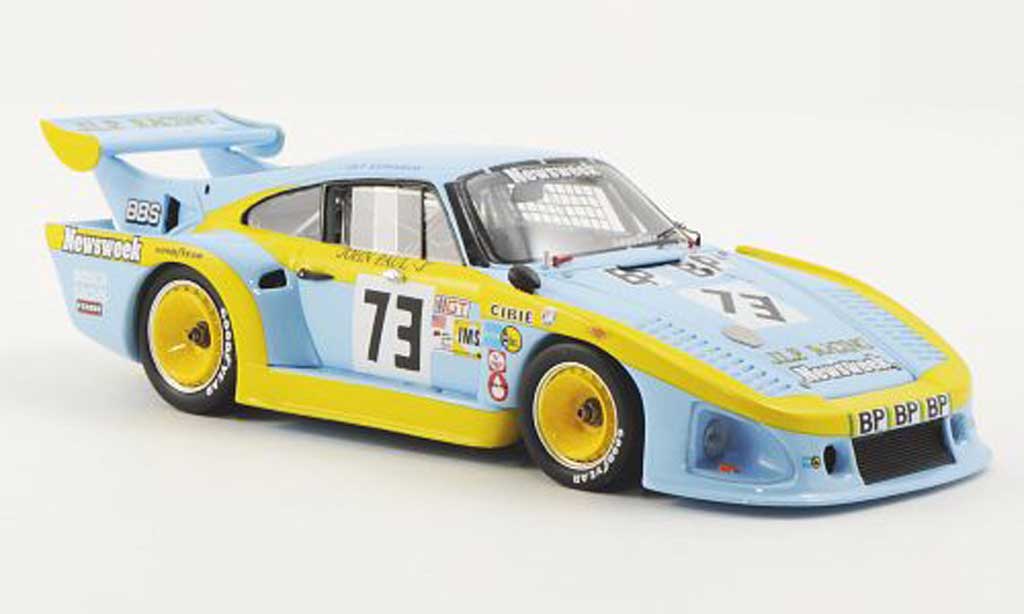 Porsche 935 1980 1/43 Spark 1980 JLP2 K3 No.73J.L.P. Racing J.Paul / J.Paul Jr. / G.Edwards 24h Le Mans diecast model cars