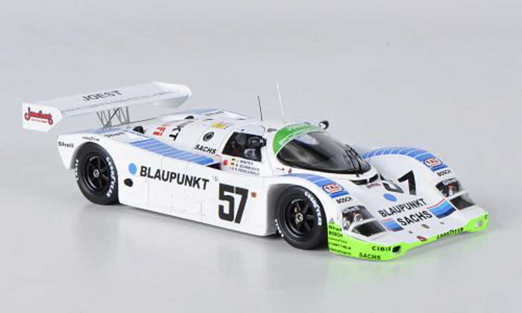 Porsche 962 1991 1/43 Spark 1991 No.57 Joest J.Winter / B.Schneider / H.Pescarolo 24h Le Mans diecast model cars