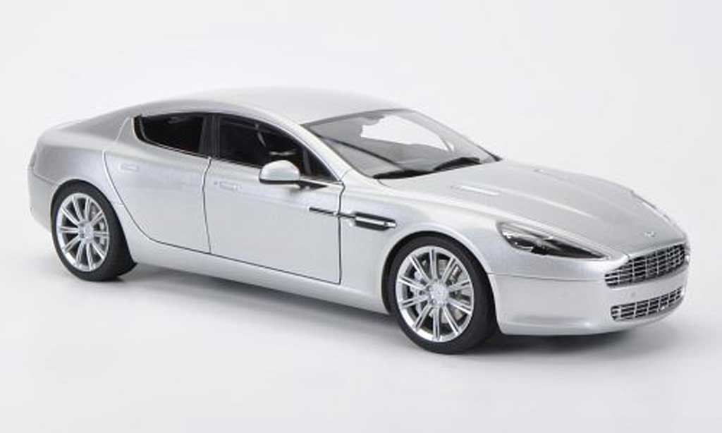 Aston Martin Rapide 1/18 Autoart grey LHD 2010 diecast model cars