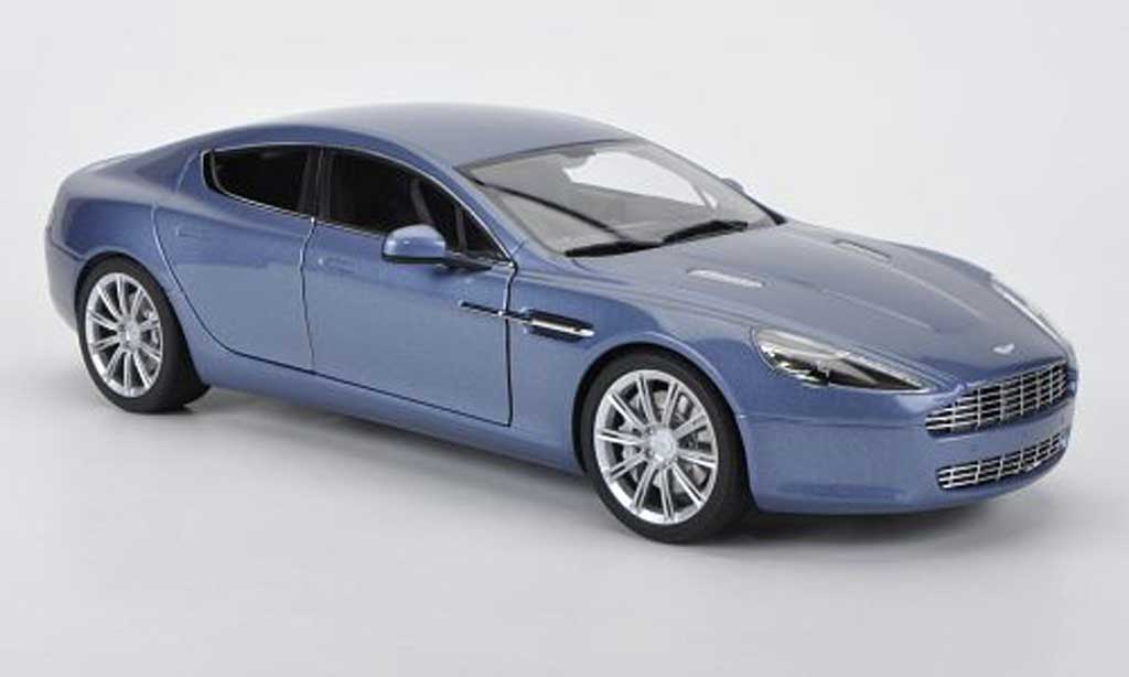 Aston Martin Rapide 1/18 Autoart blue grey 2010 diecast model cars