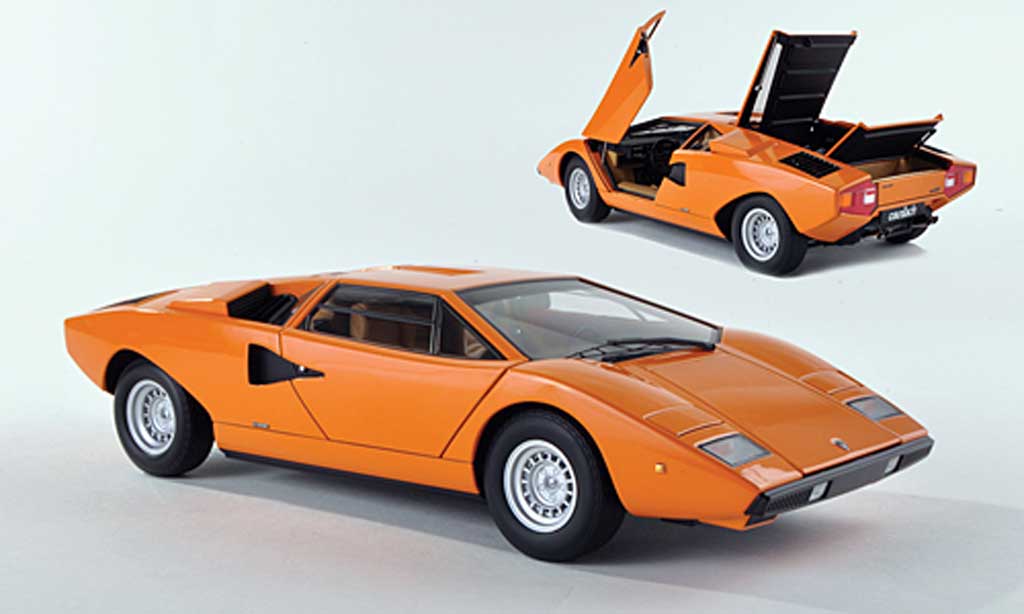 Lamborghini Countach LP 400 1/43 Autoart LP 400 l 1974 diecast model cars