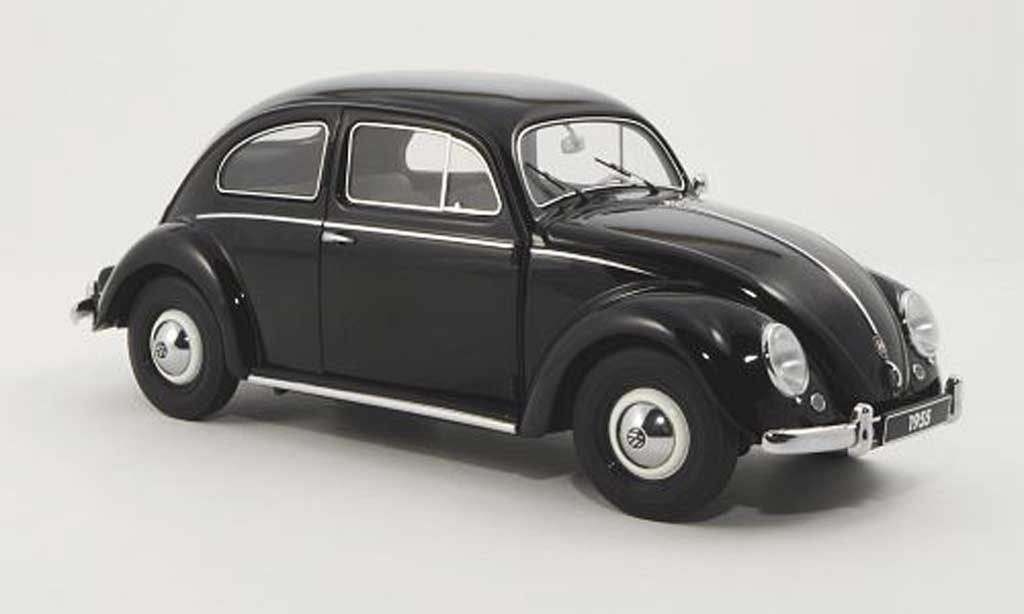 Volkswagen Kafer 1/18 Autoart black 1955 diecast model cars