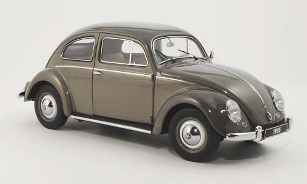 Volkswagen Kafer 1/18 Autoart grey 1955 diecast model cars