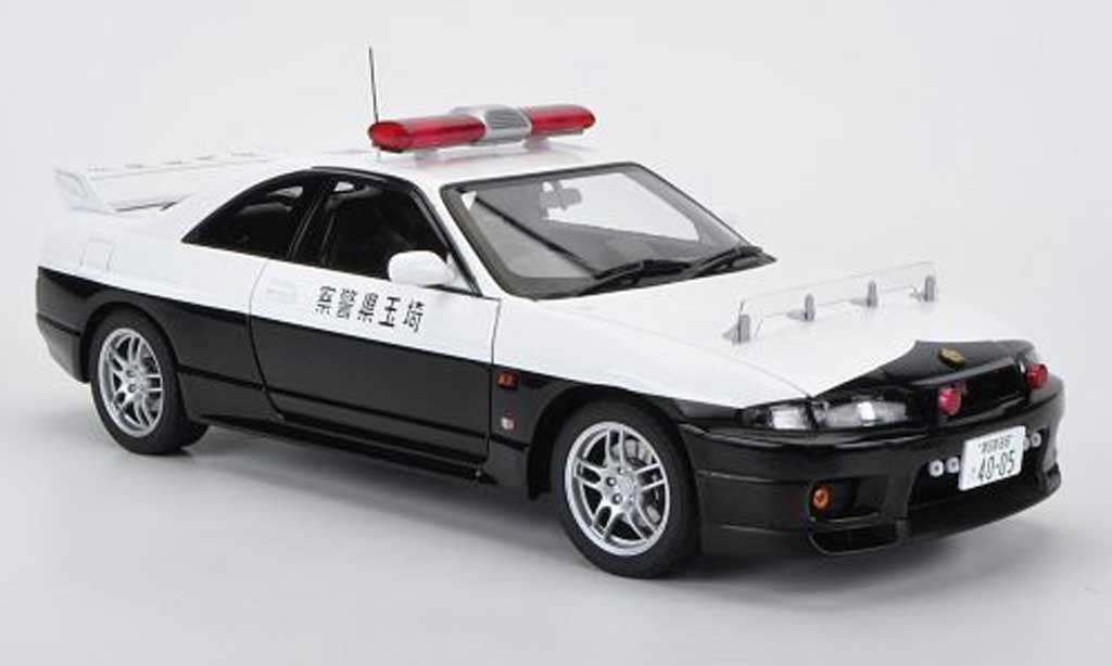 Nissan Skyline R33 1/18 Autoart R33 GT-R japanische Police diecast model cars