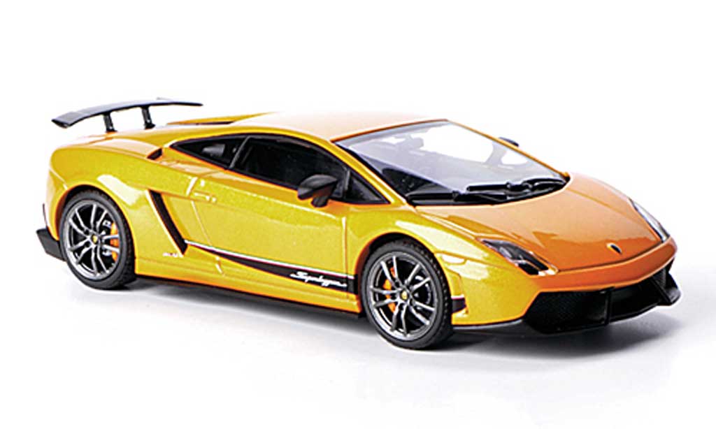 Lamborghini Gallardo LP570-4 1/43 Autoart LP570-4 Superleggera orange 2010 diecast model cars