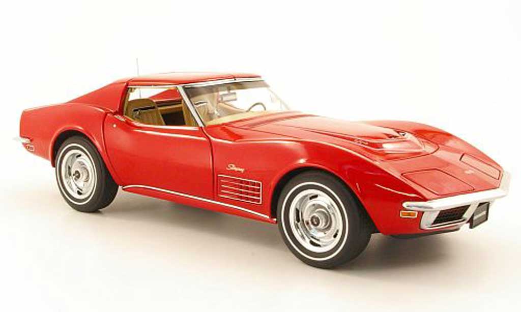 Chevrolet Corvette C3 1/18 Autoart C3 red 1970 diecast model cars
