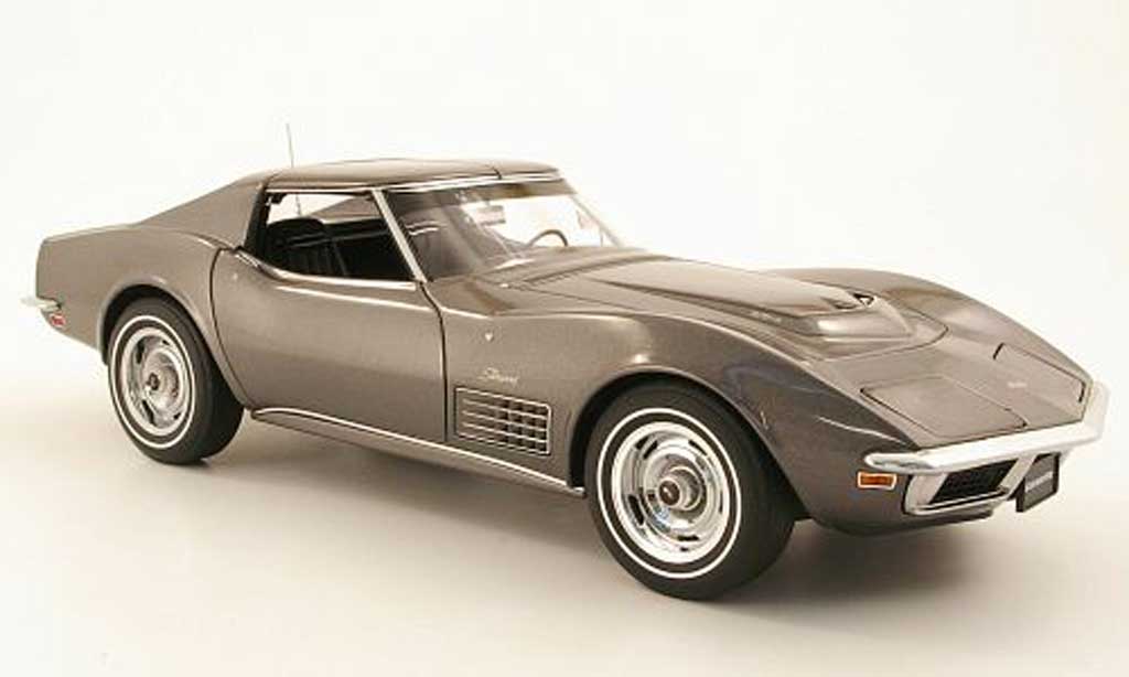 Chevrolet Corvette C3 1/18 Autoart C3 grey 1970 diecast model cars