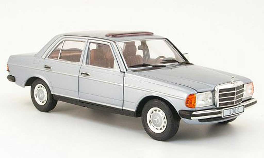 Mercedes 230 1/18 Revell e (w123) metallisee blue diecast model cars