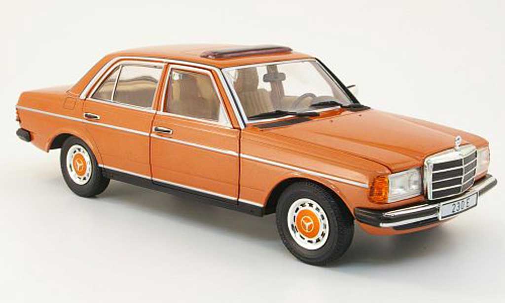 Mercedes CLA 1/18 Revell 230 e (w123) brown clair sondermodell mcw le 1.000 diecast model cars