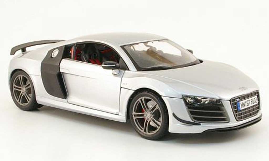 Audi R8 GT 1/18 Maisto GT grey/carbon diecast model cars
