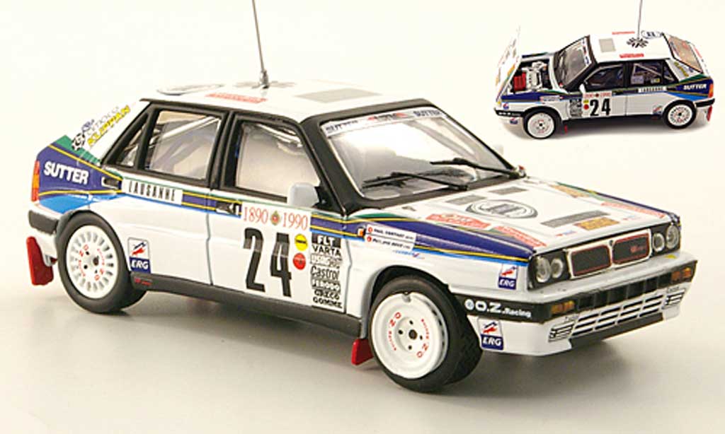Lancia Delta HF Integrale 1/43 Vitesse HF Integrale No.24 Lucky Strike Rally Monte Carlo 1990 diecast model cars