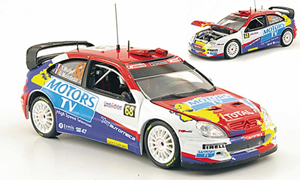 Citroen Xsara WRC 2010 1/43 Vitesse WRC 2010 No.68 Motors TV Rally Frankreich diecast model cars