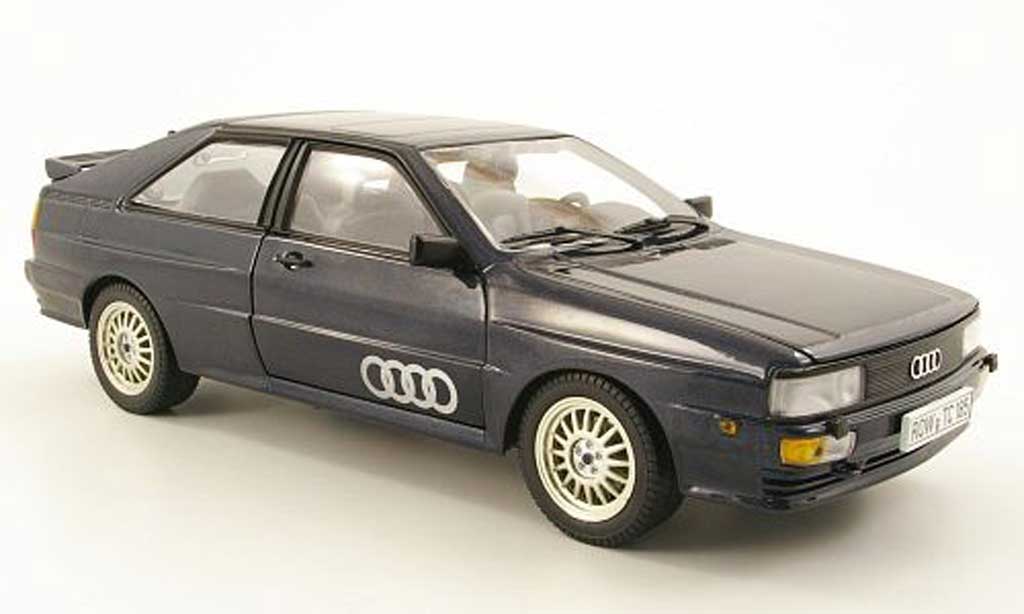 Audi Quattro 1/18 Sun Star blue 1981 diecast model cars