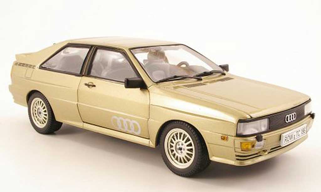 Audi Quattro 1/18 Sun Star beige 1981 diecast model cars