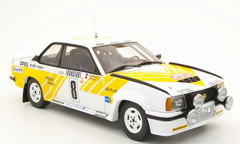 Opel Ascona 400 1/18 Sun Star 400 400 no.8 opel euro team rallye monte carlo 1980 j.kleint/g.wanger diecast model cars