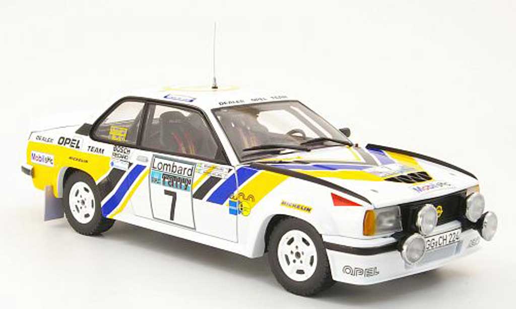Opel Ascona 400 1/18 Sun Star 400 no.7 opel dealer team rac rallye 1980 a.kullang / b.berglund diecast model cars