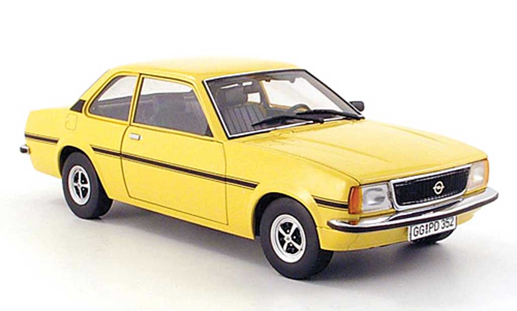 Opel Ascona B 1/18 Sun Star B sr yellow-beige 1975 diecast model cars