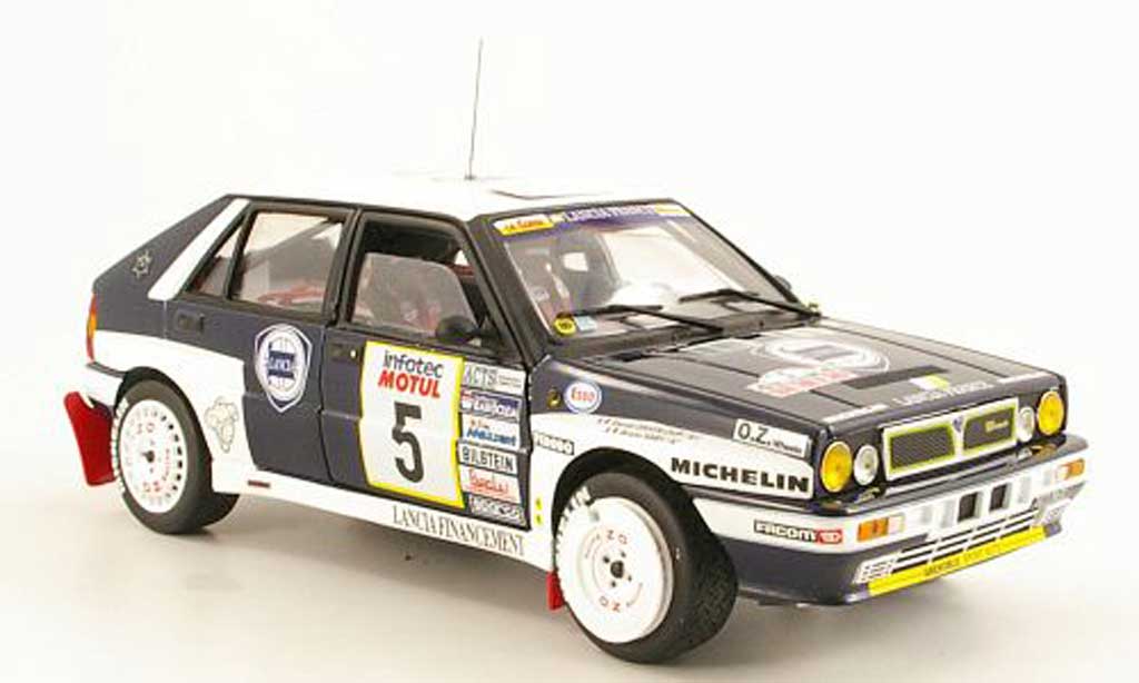 Lancia Delta HF Integrale 1/18 Sun Star HF Integrale No.5 France Tour de Corse 1989 B.Saby / D.Grataloup diecast model cars